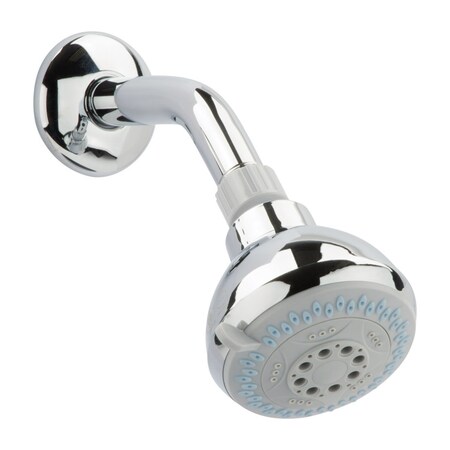Oakbrook Collection OakBrook Chrome PVC 3 settings Wallmount Showerhead 1.8 gpm 520 A3335CP-WS